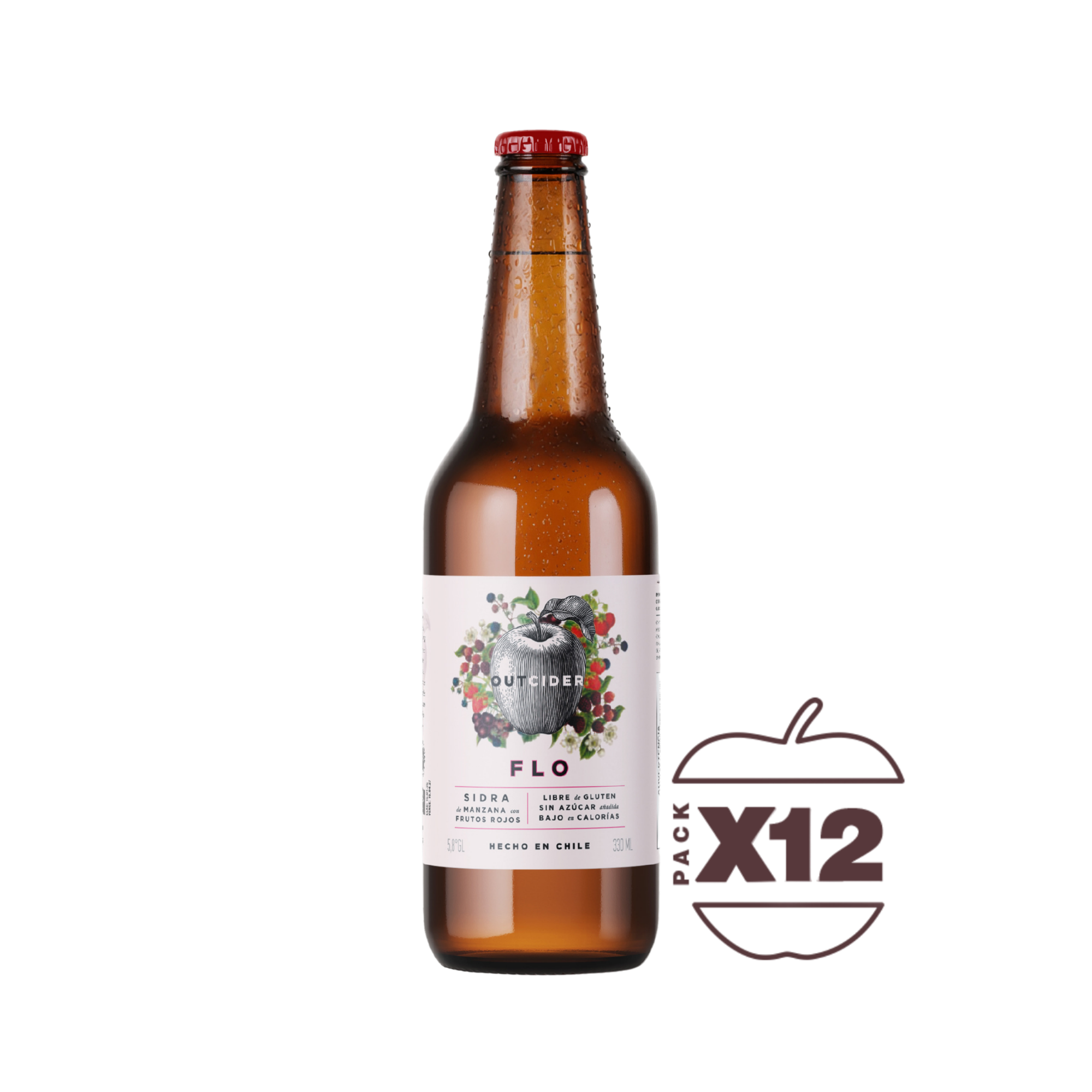 Sidra Flo, Caja de 12