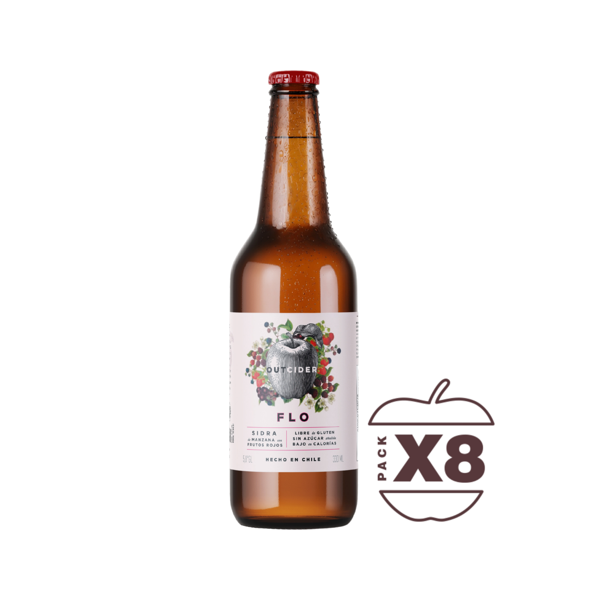 Sidra Flo, Pack de 8