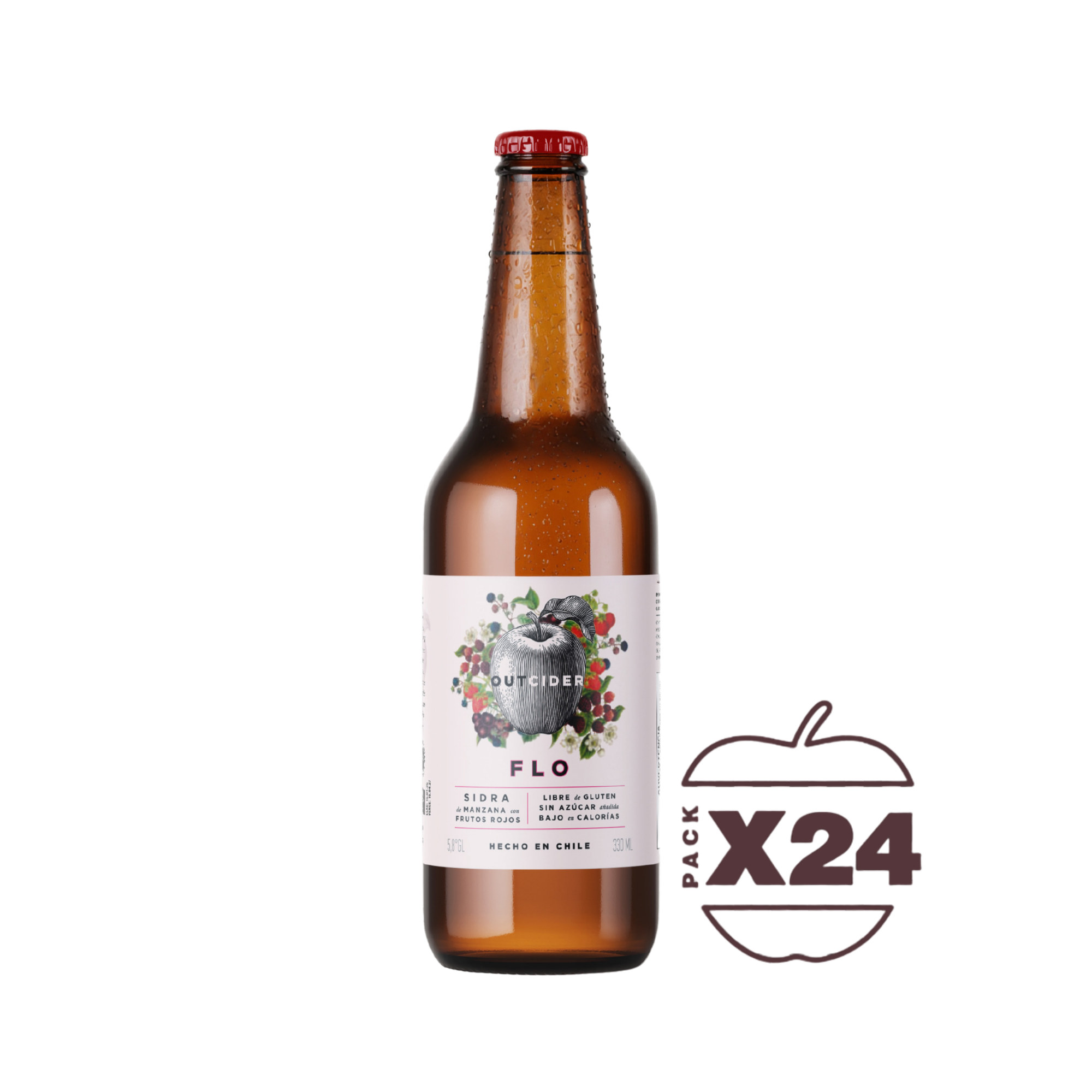Sidra Flo, Caja de 24